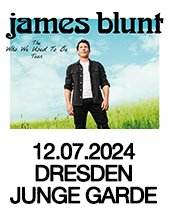 JAMES BLUNT am 12.07.2024 in Dresden, Freilichtbühne JUNGE GARDE