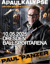 PAUL PANZER am 10.05.2025 in Dresden, BallsportArena Dresden