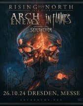 ARCH ENEMY & IN FLAMES am 26.10.2024 in Dresden, MESSE DRESDEN